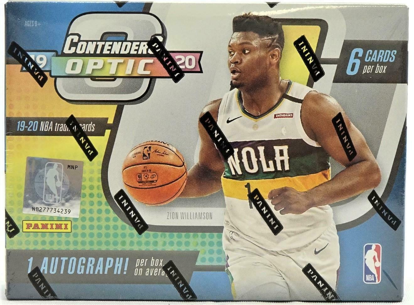 2019/20 PANINI CONTENDERS OPTIC BASKETBALL HOBBY BOX